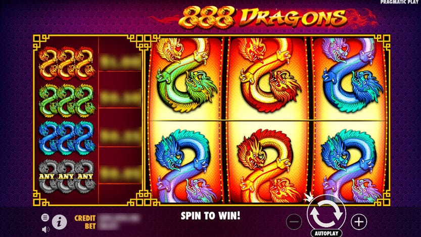 Nikmati Sensasi Bermain 888 Dragons Tema Naga Keberuntungan