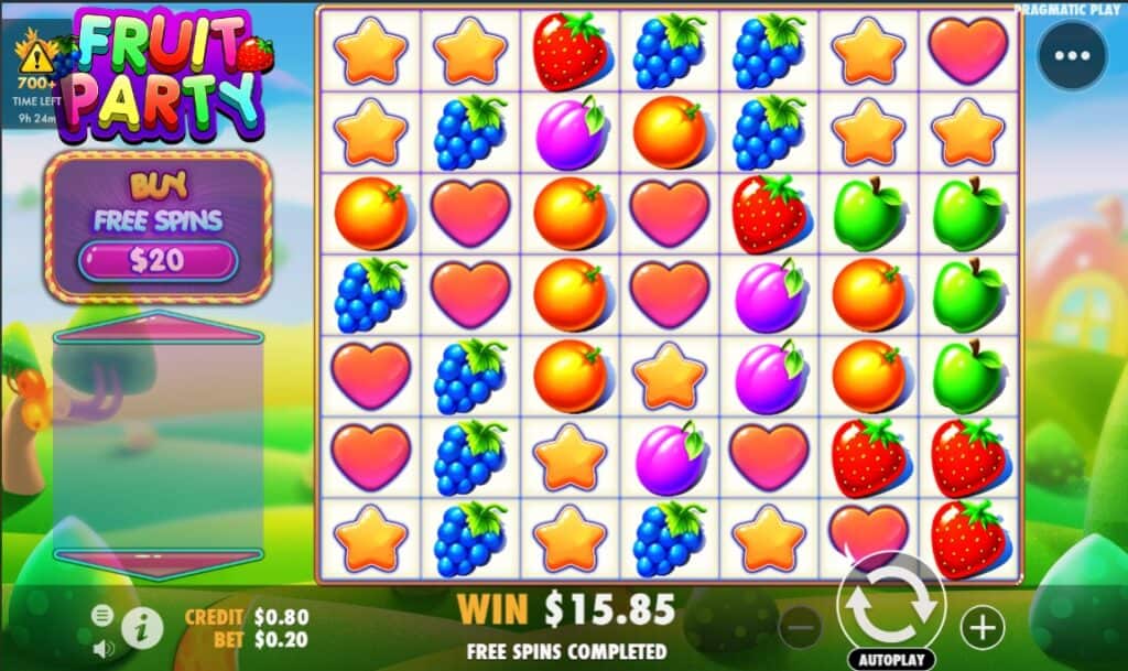 Coba Akun Demo Gratis The Fruit Party Online di OLE777