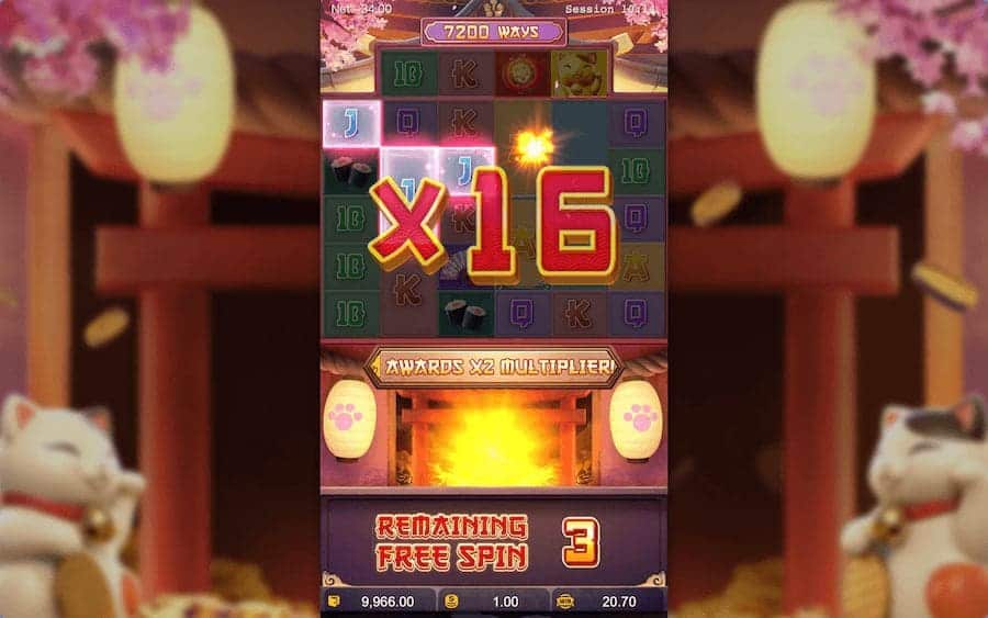 Kucing Emas Siap Bawa Keberuntunganmu di Lucky Neko