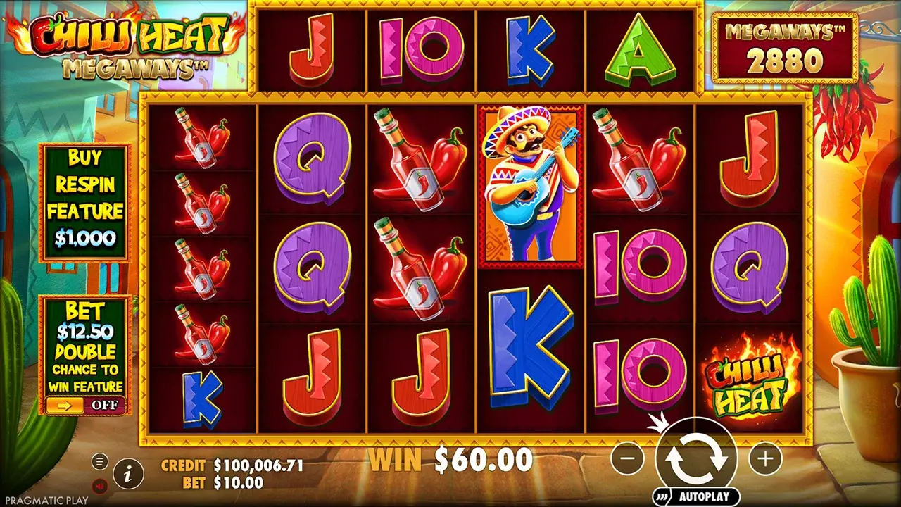 Panaskan Keseruan di Chilli Heat Megaways Penuh Aksi Unik