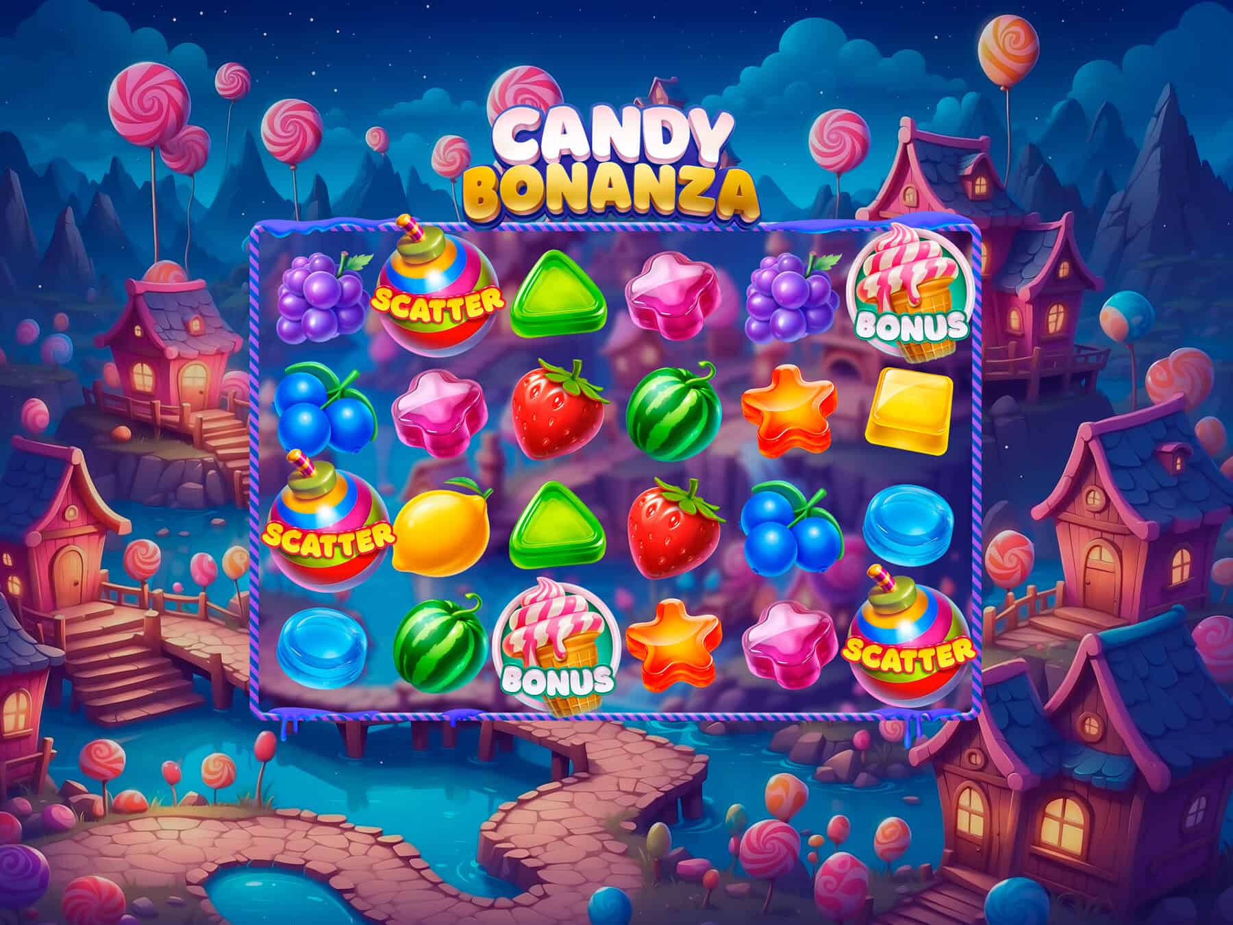 Petualangan Permen Manis Penuh Kejutan Besar Candy Bonanza