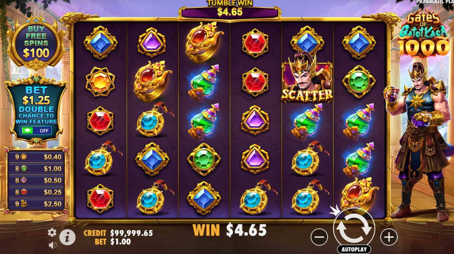 Bangkitkan Energi Pahlawan Nusantara Gates of GatotKaca 1000